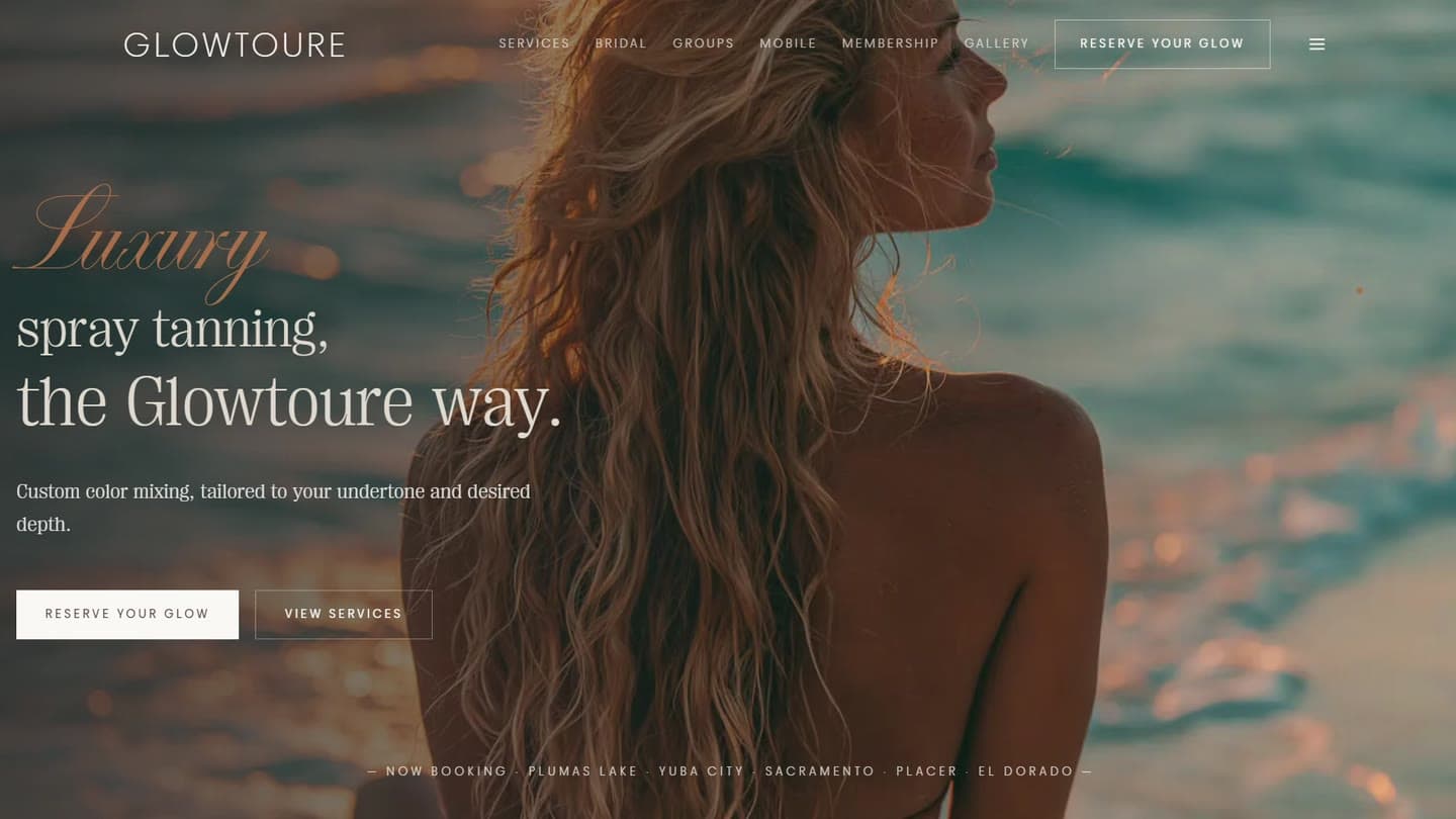 Glowtoure — A luxury service, given the digital experience its pricing demanded.